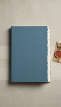 Blue Linen Storykeeper Notebook